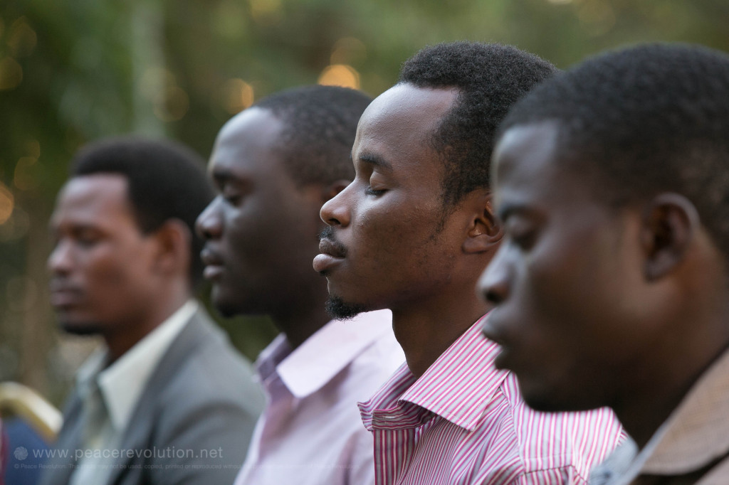 Tanzanians Meditating