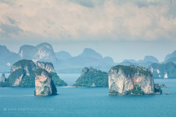 View from the Meditation Retreat in Thailand