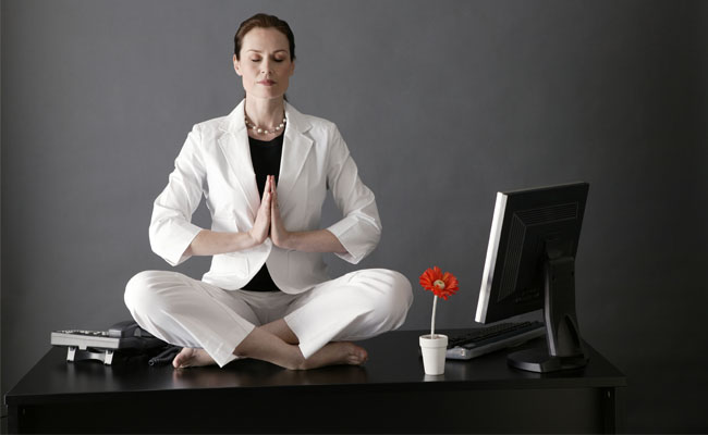 meditação no trabalho